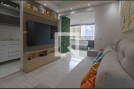 sala_2 de apartamento à venda com 2 quartos, 64m² em Sacomã, São Paulo