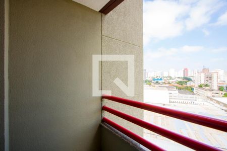 Varanda da sala de apartamento à venda com 2 quartos, 60m² em Casa Branca, Santo André