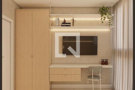 Quarto de apartamento para alugar com 1 quarto, 38m² em Vila Sao Francisco, São Paulo