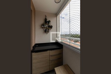 Varanda da Sala de apartamento à venda com 2 quartos, 47m² em Parque Fongaro, São Paulo