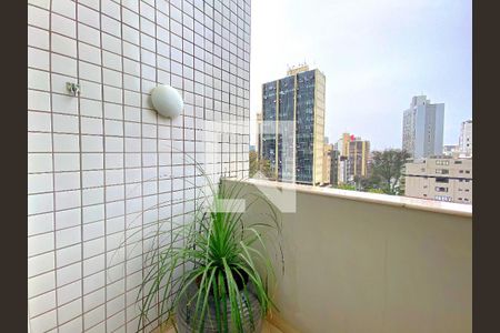 Varanda da Sala de apartamento à venda com 2 quartos, 158m² em São Pedro, Belo Horizonte