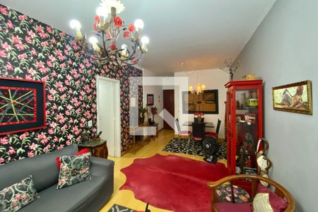 Sala de apartamento para alugar com 2 quartos, 90m² em Laranjeiras, Rio de Janeiro