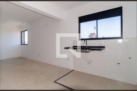 Cozinha de kitnet/studio à venda com 1 quarto, 25m² em Quarta Parada, São Paulo