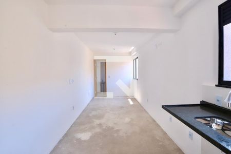 Sala/Quarto/Cozinha de apartamento à venda com 1 quarto, 23m² em Quarta Parada, São Paulo