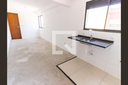 Sala/Cozinha de apartamento à venda com 1 quarto, 23m² em Quarta Parada, São Paulo