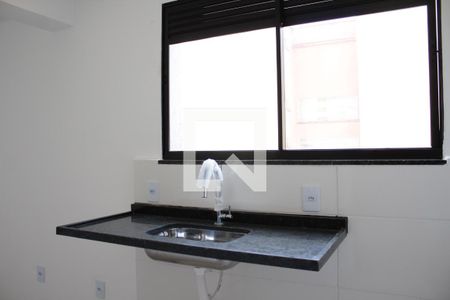 Cozinha de apartamento à venda com 1 quarto, 23m² em Quarta Parada, São Paulo