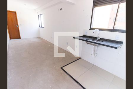 Sala/Cozinha de apartamento à venda com 1 quarto, 25m² em Quarta Parada, São Paulo