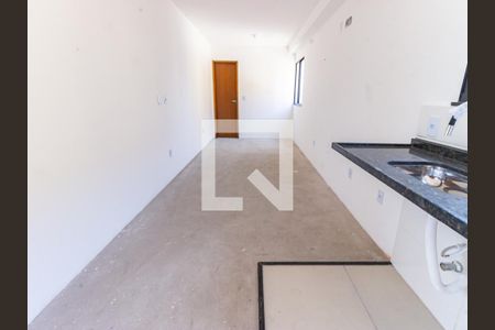 Sala/Cozinha de apartamento à venda com 1 quarto, 25m² em Quarta Parada, São Paulo