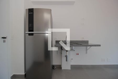 Cozinha de kitnet/studio para alugar com 1 quarto, 25m² em Pinheiros, São Paulo