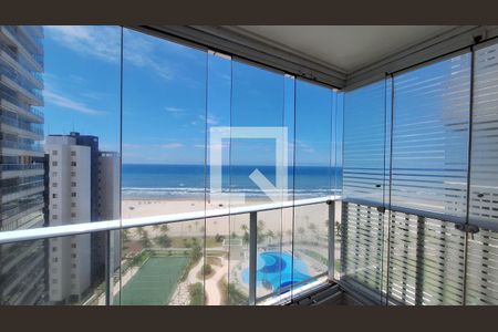 Varanda da Sala de apartamento para alugar com 2 quartos, 70m² em Nova Mirim, Praia Grande