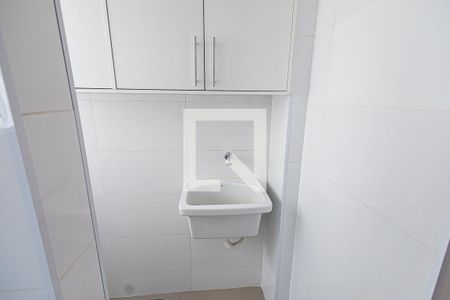 Area de serviço de apartamento para alugar com 2 quartos, 52m² em Santa Branca, Belo Horizonte