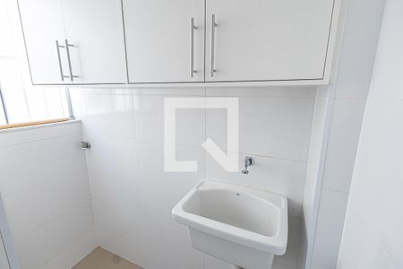 Area de serviço de apartamento para alugar com 2 quartos, 52m² em Santa Branca, Belo Horizonte