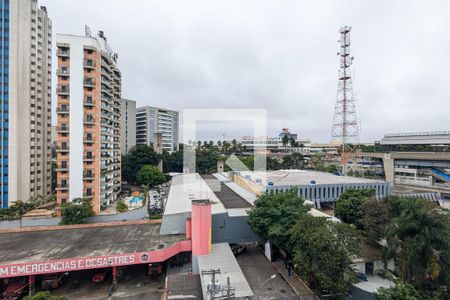 Vista da varanda de apartamento à venda com 1 quarto, 50m² em Campo Belo, São Paulo