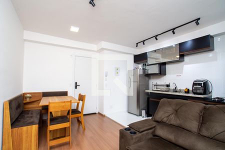 Sala de apartamento para alugar com 2 quartos, 46m² em Jardim Flor da Montanha, Guarulhos