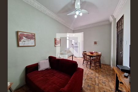 Sala de apartamento à venda com 2 quartos, 65m² em Flamengo, Rio de Janeiro