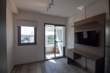 Sala/Quarto - Studio de kitnet/studio para alugar com 1 quarto, 20m² em Jardim das Acacias, São Paulo