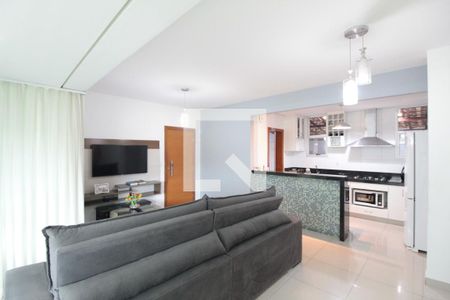 Sala de apartamento à venda com 3 quartos, 166m² em Glória, Belo Horizonte