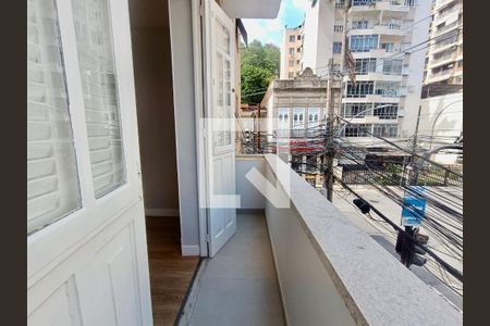 Varanda de apartamento à venda com 3 quartos, 75m² em Botafogo, Rio de Janeiro