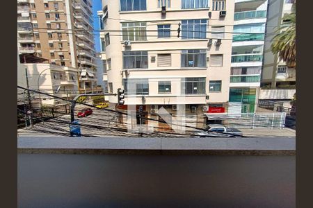 Sala vista de apartamento à venda com 3 quartos, 75m² em Botafogo, Rio de Janeiro