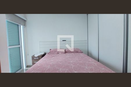 Quarto 1 suíte de apartamento à venda com 2 quartos, 120m² em Vila Scarpelli, Santo André