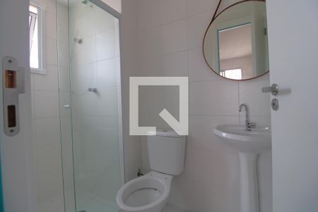 Banheiro da suíte de apartamento para alugar com 1 quarto, 34m² em Socorro, São Paulo