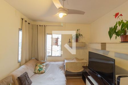 Sala de estar de apartamento à venda com 2 quartos, 58m² em Santo Amaro, São Paulo