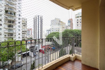 Varanda de apartamento para alugar com 2 quartos, 112m² em Jardim Paulista, São Paulo