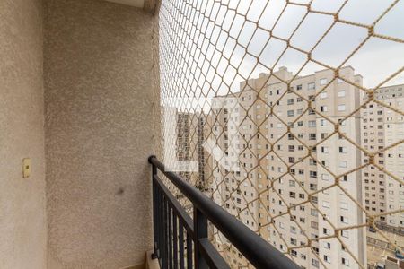 Varanda da Sala de apartamento para alugar com 2 quartos, 48m² em Penha de França, São Paulo