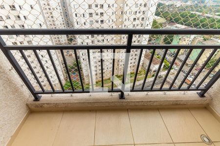 Varanda da Sala de apartamento para alugar com 2 quartos, 48m² em Penha de França, São Paulo