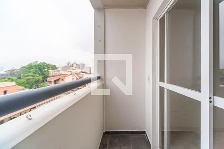 Varanda da Sala de apartamento para alugar com 3 quartos, 90m² em Pinheirinho, Santo André