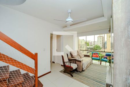 Sala de apartamento à venda com 2 quartos, 130m² em Cristo Redentor, Porto Alegre