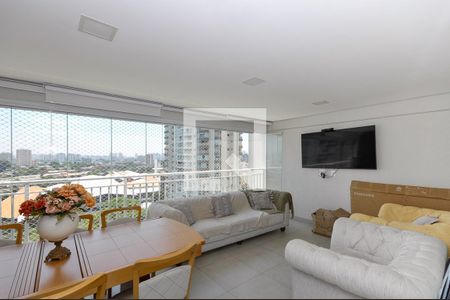 Varanda Gourmet de apartamento para alugar com 3 quartos, 136m² em Barra Funda, São Paulo