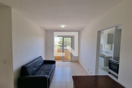 Sala de apartamento para alugar com 2 quartos, 52m² em Campos Elísios, Ribeirão Preto