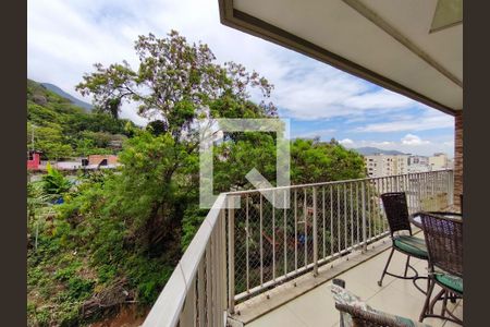 Vista da Sala de apartamento à venda com 2 quartos, 72m² em Tijuca, Rio de Janeiro