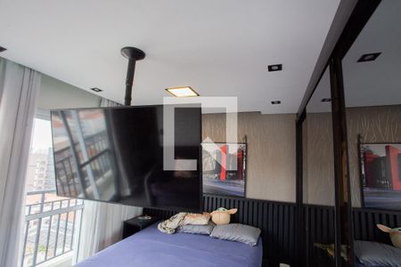 QUARTO E SALA de kitnet/studio à venda com 1 quarto, 30m² em Santana, São Paulo