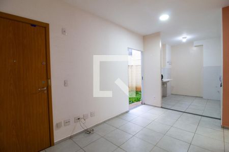 Sala de apartamento para alugar com 2 quartos, 47m² em Loteamento Dinora Rosa, Sorocaba