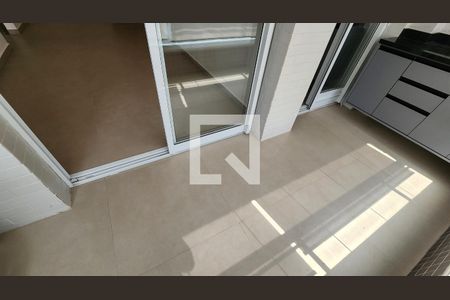 Varanda da Sala de apartamento para alugar com 1 quarto, 53m² em Boqueirão, Santos