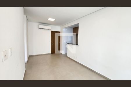 Sala de apartamento para alugar com 1 quarto, 53m² em Boqueirão, Santos