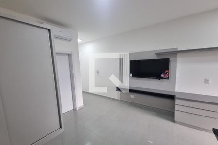 Sala - Dormitório de kitnet/studio para alugar com 1 quarto, 38m² em Ribeirânia, Ribeirão Preto