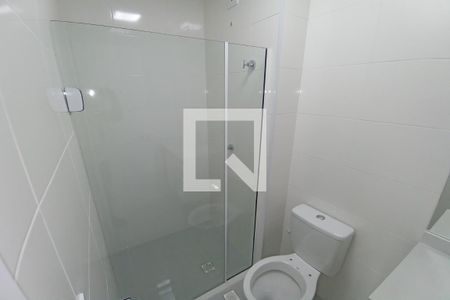 Banheiro de kitnet/studio para alugar com 1 quarto, 38m² em Ribeirânia, Ribeirão Preto