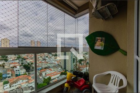 Varanda da Sala de apartamento à venda com 2 quartos, 64m² em Ipiranga, São Paulo