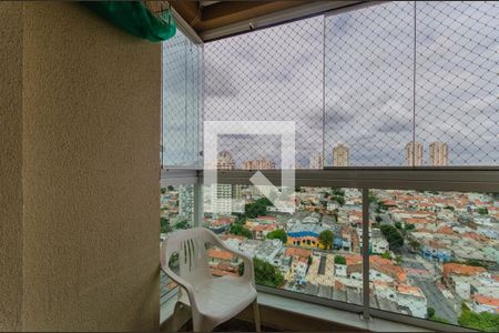 Varanda da Sala de apartamento à venda com 2 quartos, 64m² em Ipiranga, São Paulo