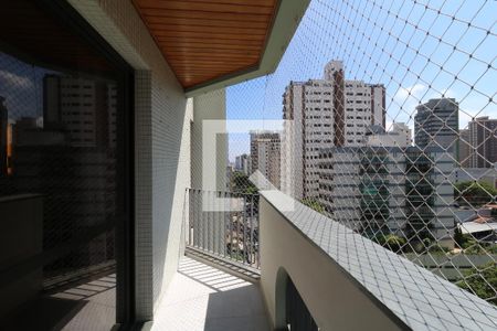 Varanda da Sala de apartamento para alugar com 3 quartos, 200m² em Jardim Bela Vista, Santo André