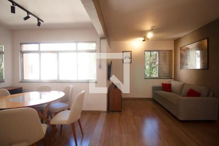 Sala de apartamento para alugar com 2 quartos, 69m² em Alto de Pinheiros, São Paulo