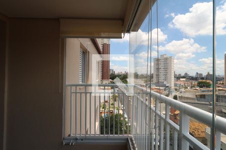 Varanda da Sala de apartamento para alugar com 2 quartos, 59m² em Vila América, Santo André