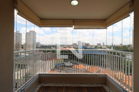 Varanda da Sala de apartamento para alugar com 2 quartos, 59m² em Vila América, Santo André