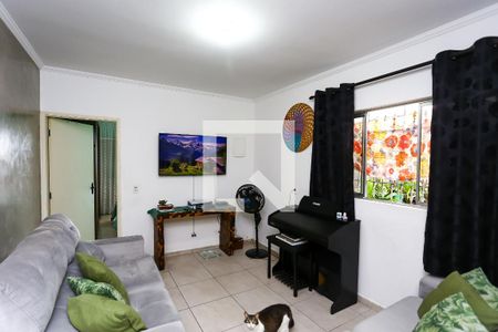 Sala  de casa para alugar com 4 quartos, 108m² em Campo Limpo, São Paulo