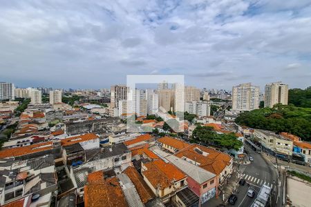 Sala/Cozinha - Vista de apartamento para alugar com 2 quartos, 43m² em Cambuci, São Paulo