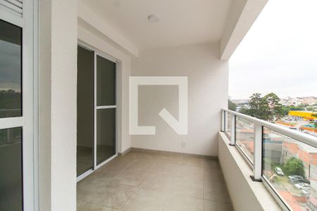 Varanda gourmet de apartamento à venda com 2 quartos, 45m² em Vila Carmosina, São Paulo