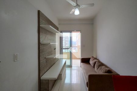 Sala de apartamento para alugar com 1 quarto, 48m² em Guilhermina, Praia Grande